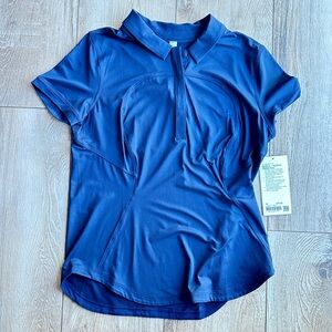 Lululemon Polo True Navy Size 10 NWT